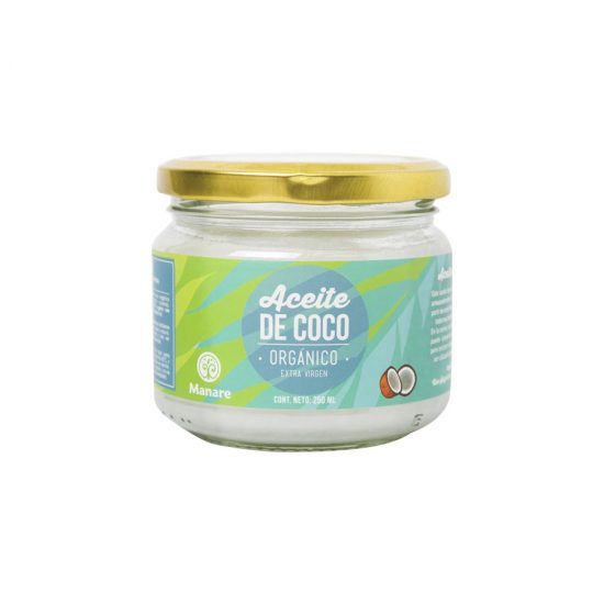 ACEITE DE COCO ORGÁNICO MANARE 200 ML Il Ristreto